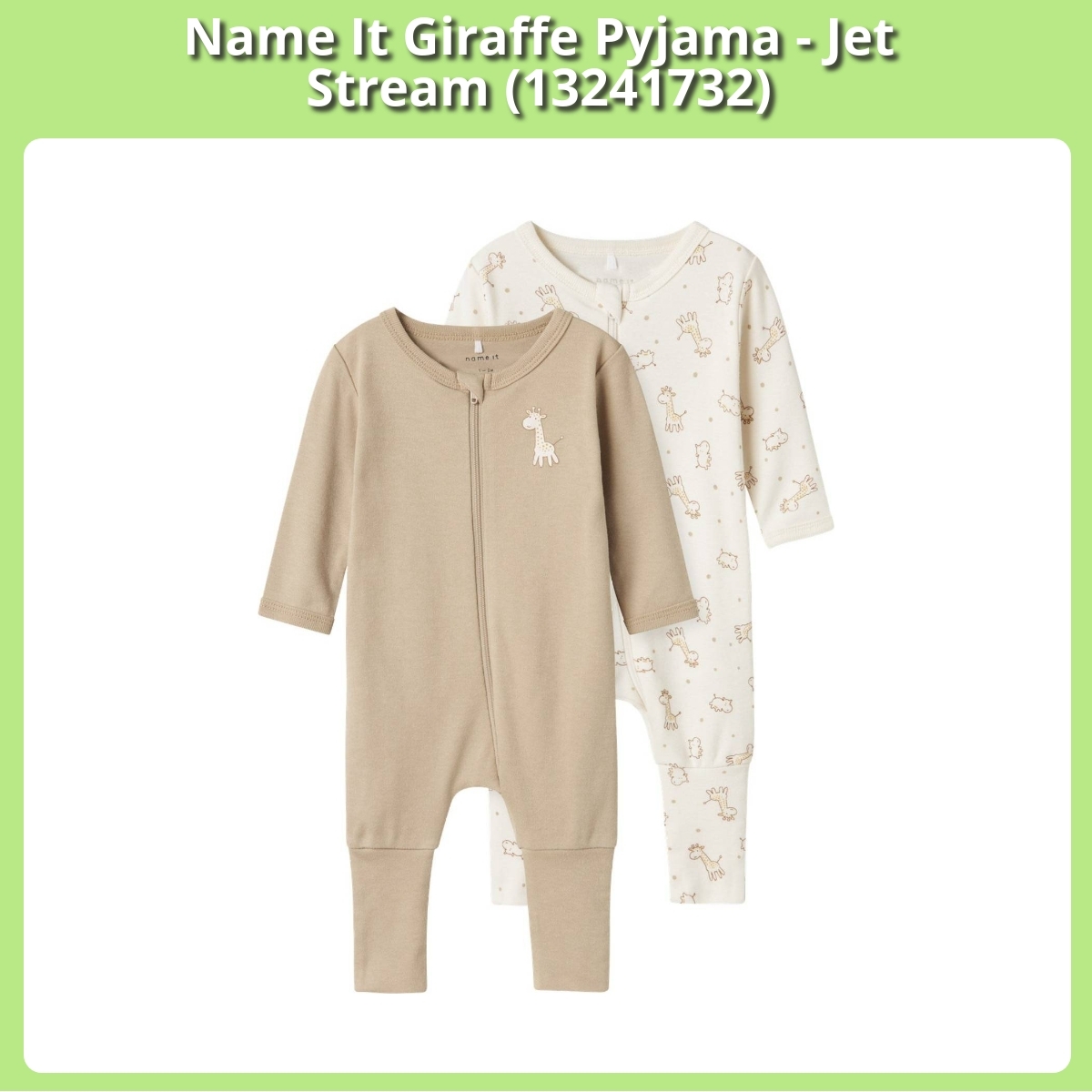 Anmeldelse af Name It Giraffe Pyjama - Jet Stream (13241732)