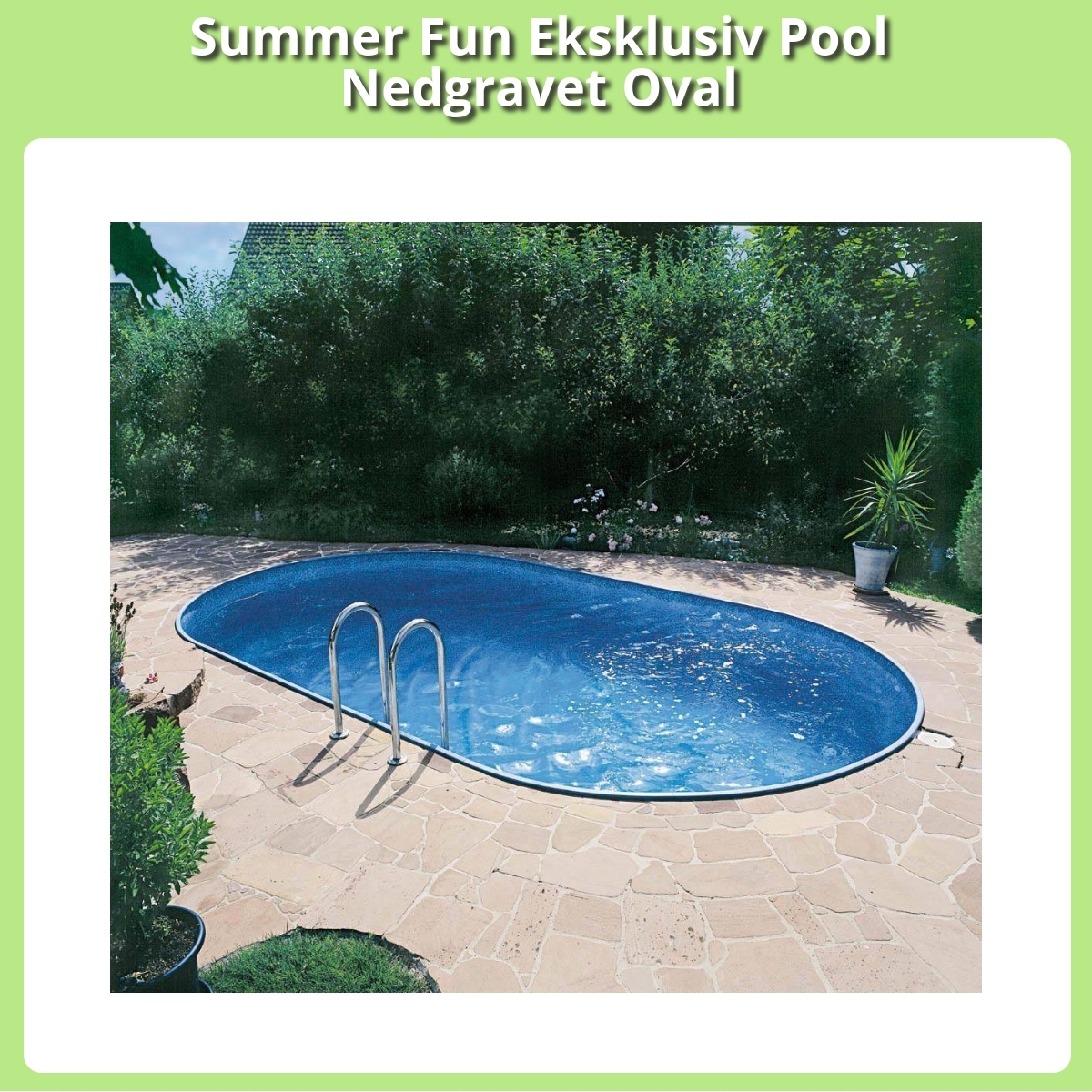 Anmeldelse af Summer Fun Eksklusiv Pool Nedgravet Oval