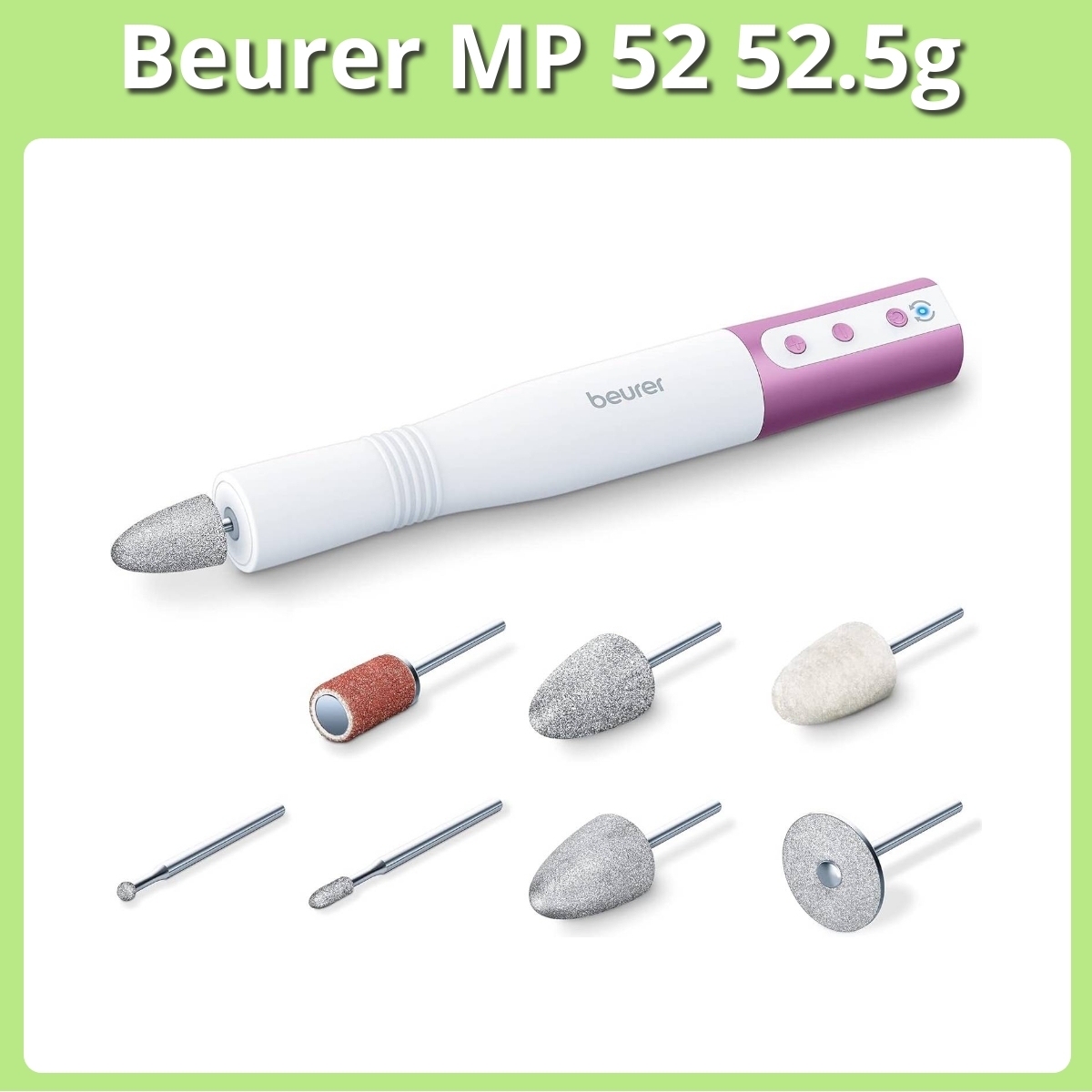 Anmeldelse af Beurer MP 52 52.5g