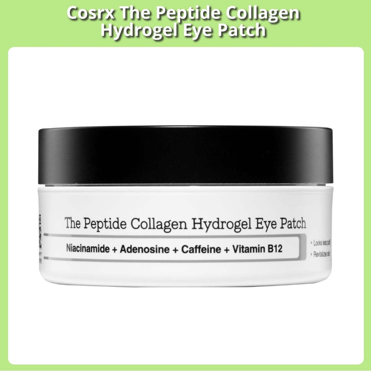 Anmeldelse af Cosrx The Peptide Collagen Hydrogel Eye Patch
