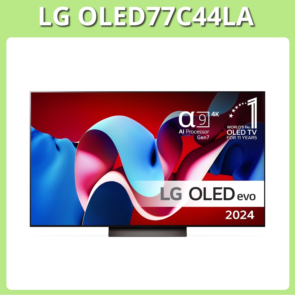 Anmeldelse af LG OLED77C44LA