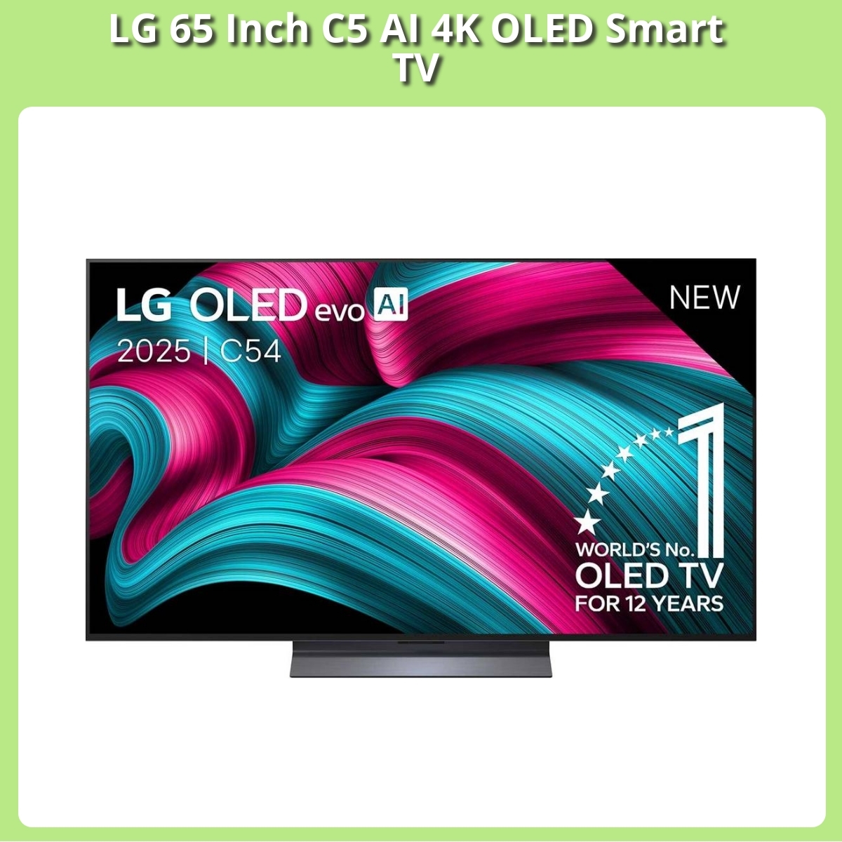 Anmeldelse af LG 65 Inch C5 AI 4K OLED Smart TV
