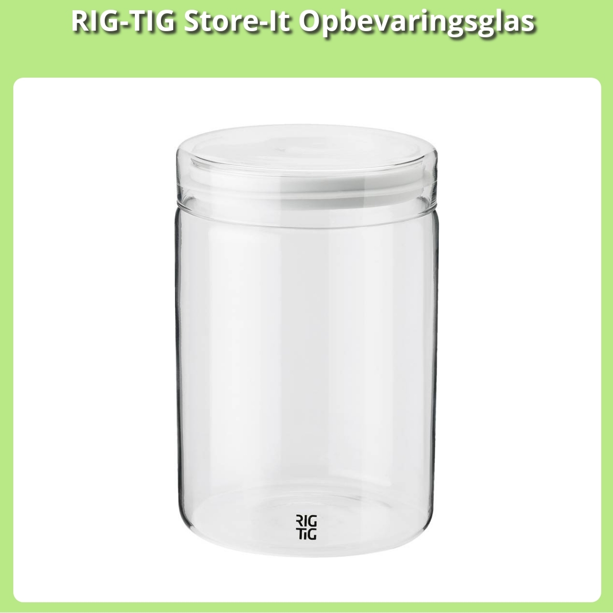 Anmeldelse af RIG-TIG Store-It Opbevaringsglas