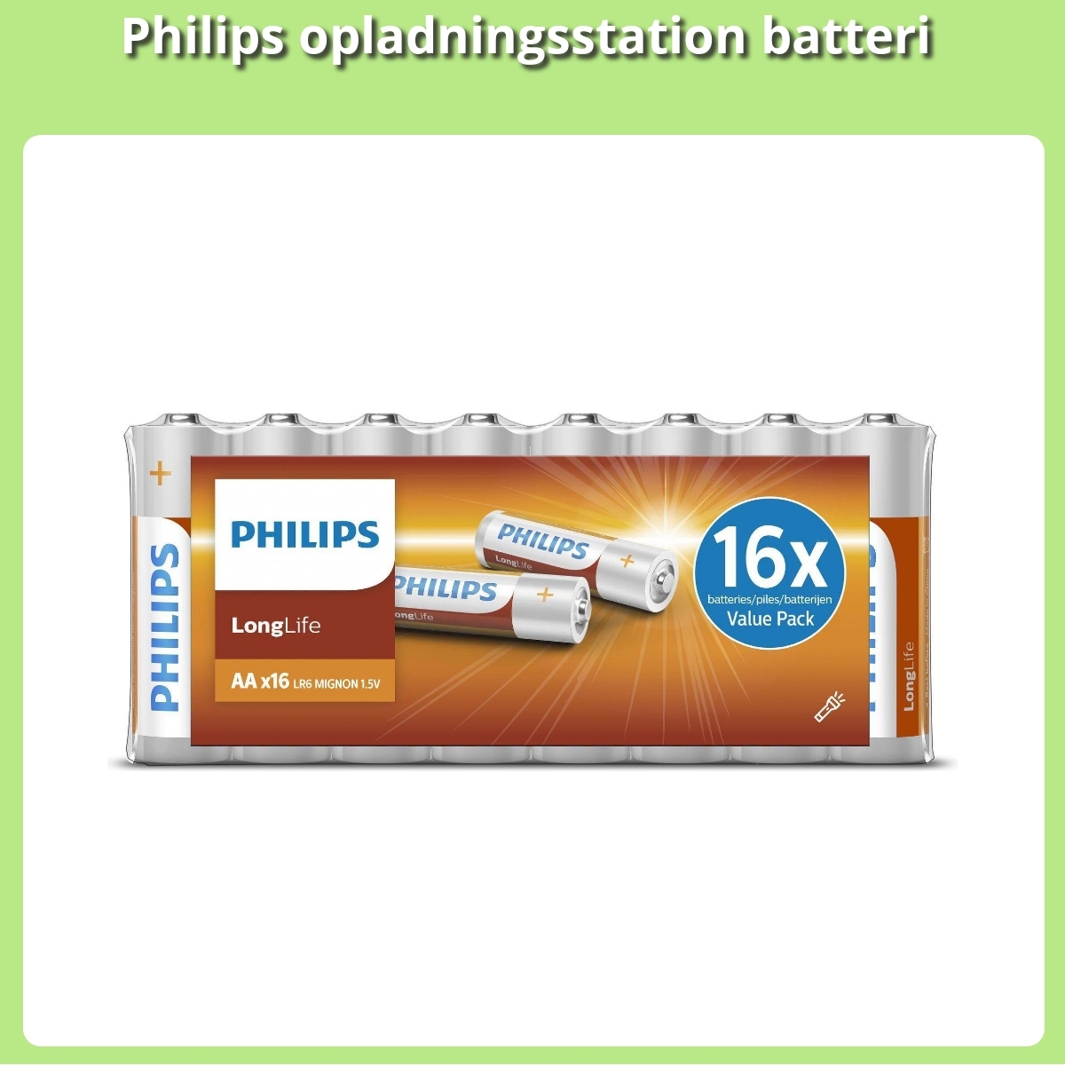 Anmeldelse af Philips opladningsstation batteri