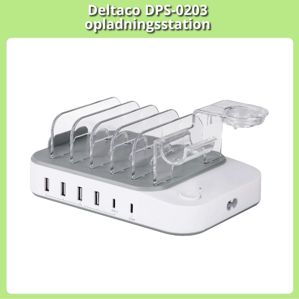 Anmeldelse af Deltaco DPS-0203 opladningsstation