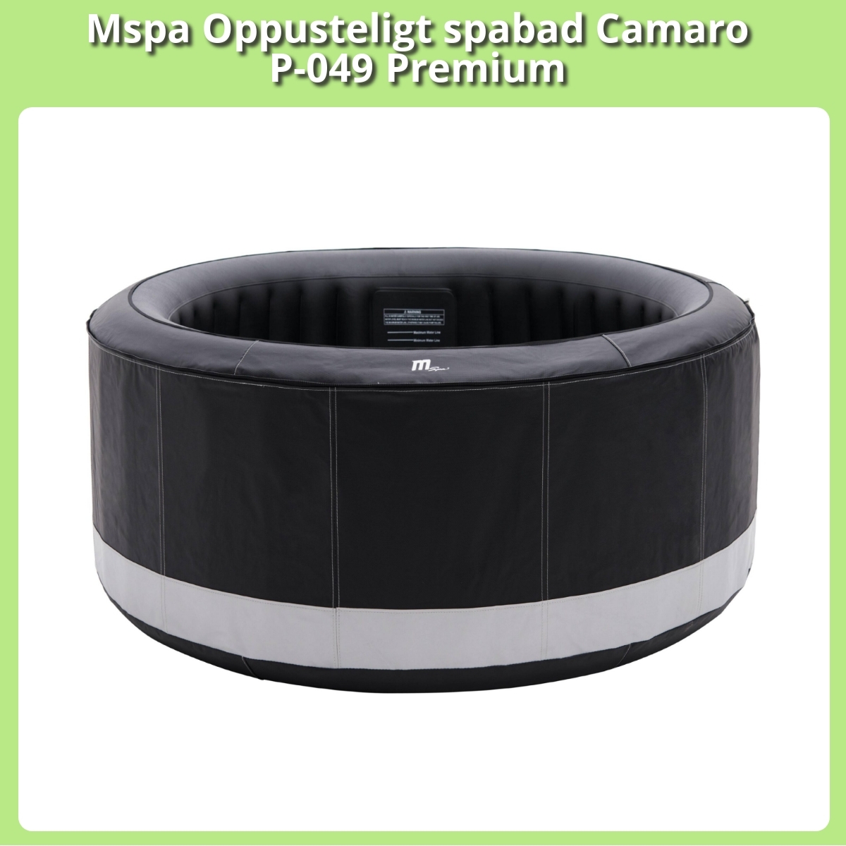 Anmeldelse af Mspa Oppusteligt spabad Camaro P-049 Premium