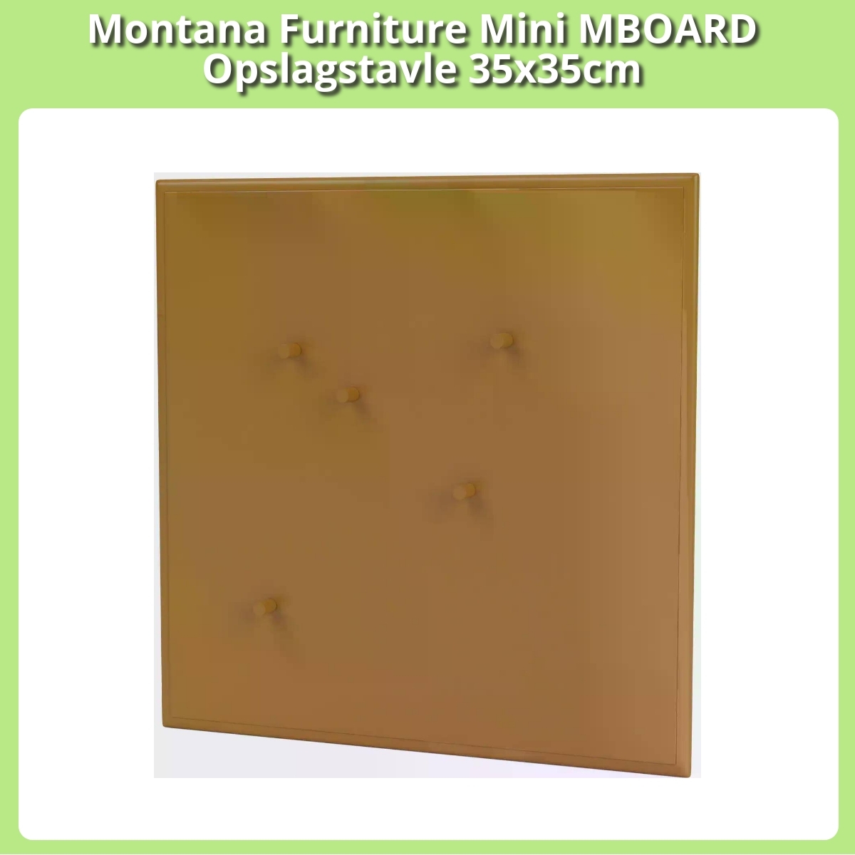 Anmeldelse af Montana Furniture Mini MBOARD Opslagstavle 35x35cm
