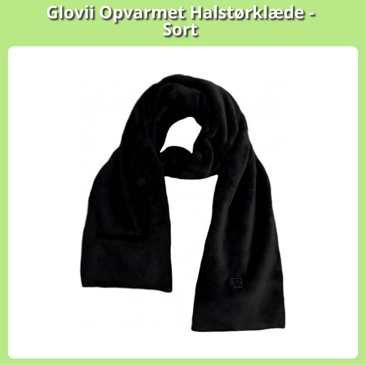 Anmeldelse af Glovii Opvarmet Halstørklæde - Sort