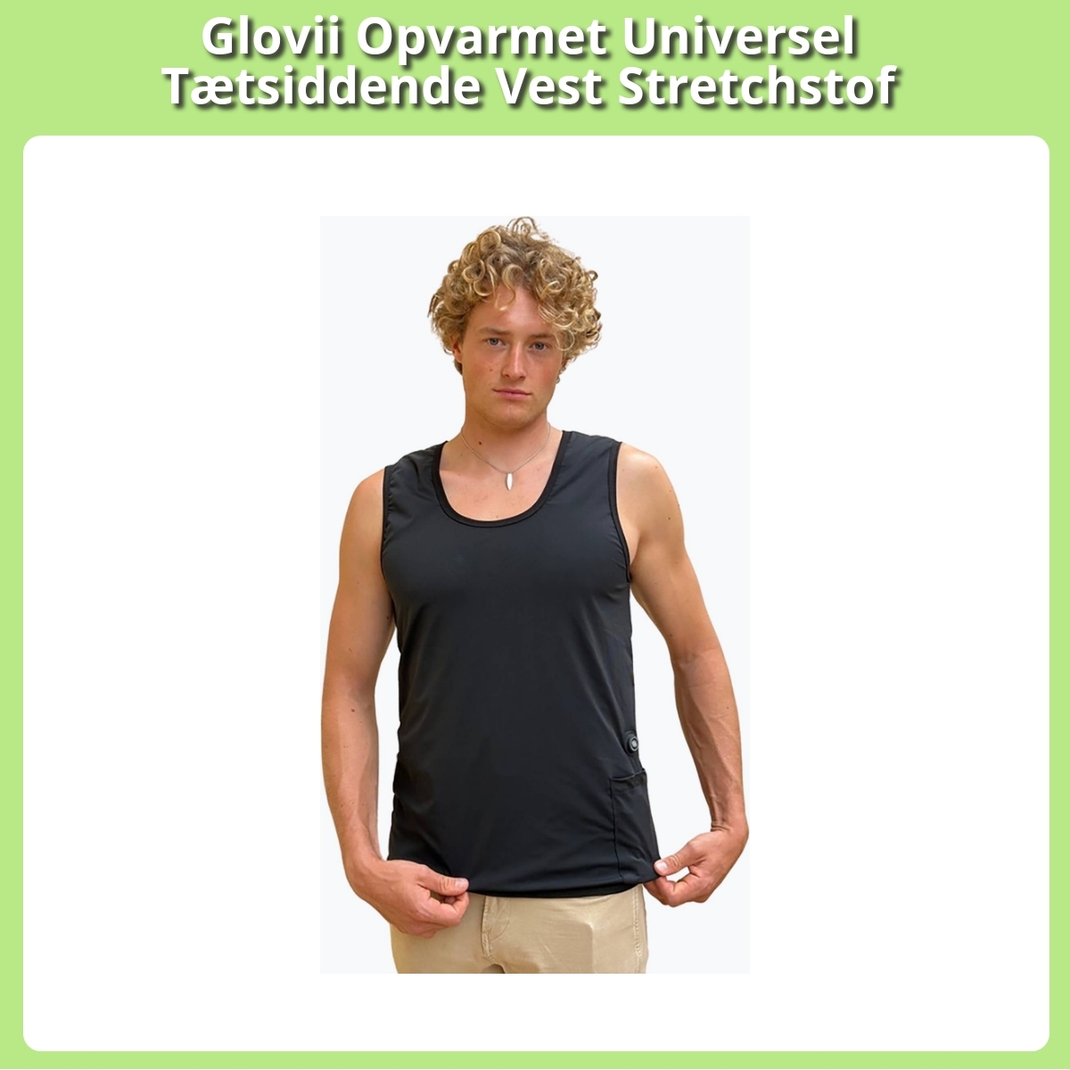 Anmeldelse af Glovii Opvarmet Universel Tætsiddende Vest Stretchstof