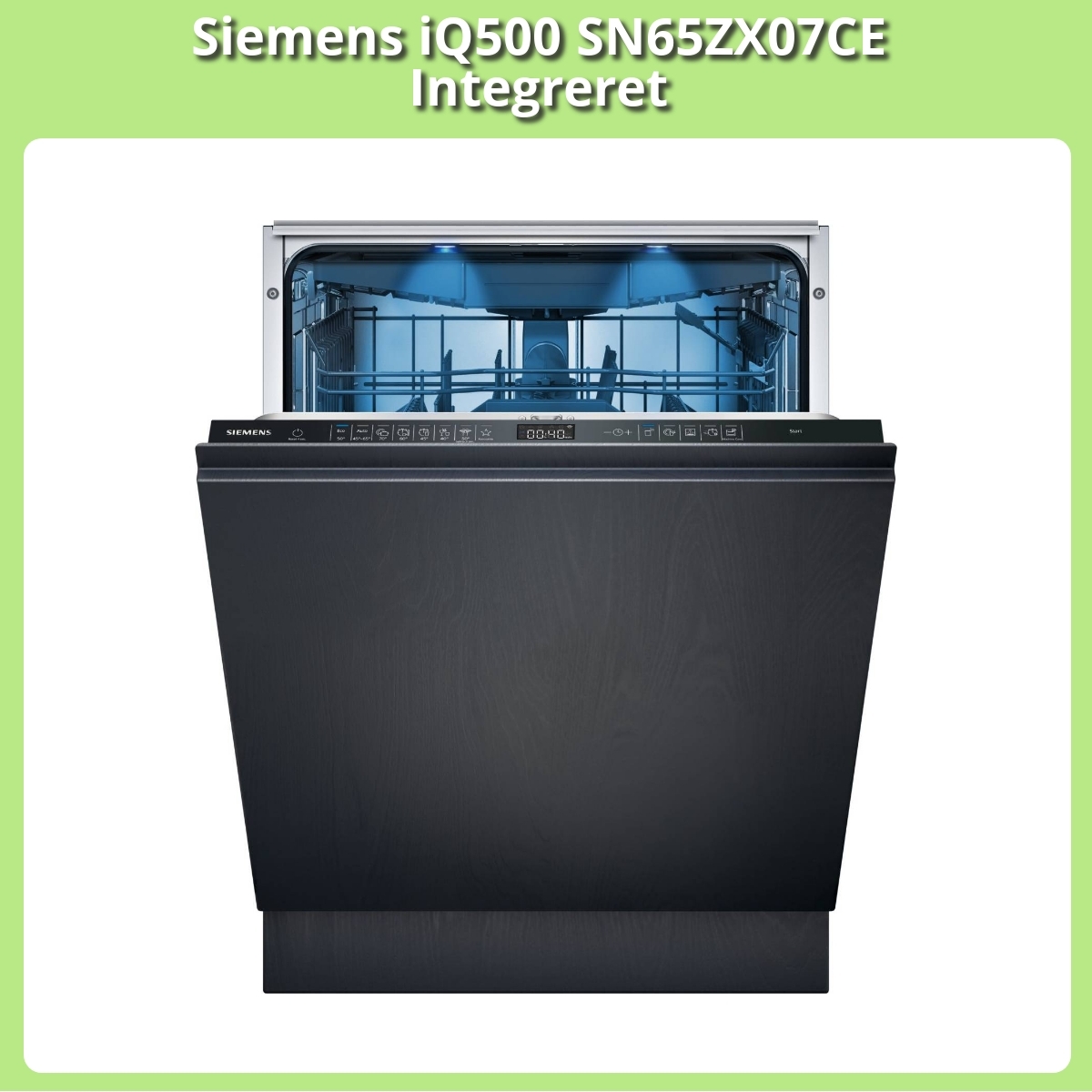 Anmeldelse af Siemens iQ500 SN65ZX07CE Integreret