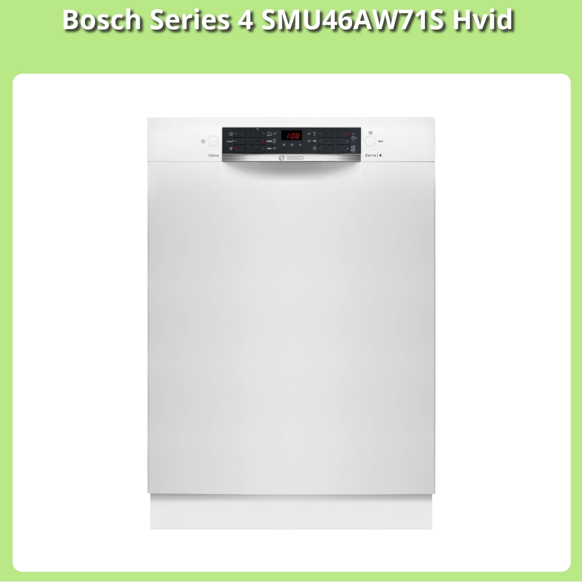 Anmeldelse af Bosch Series 4 SMU46AW71S Hvid