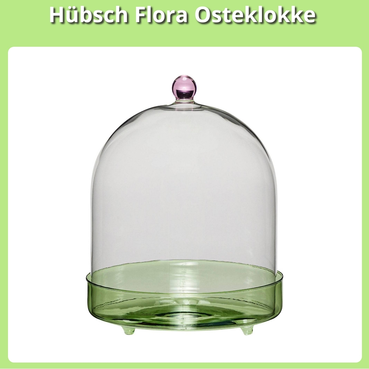 Anmeldelse af Hübsch Flora Osteklokke