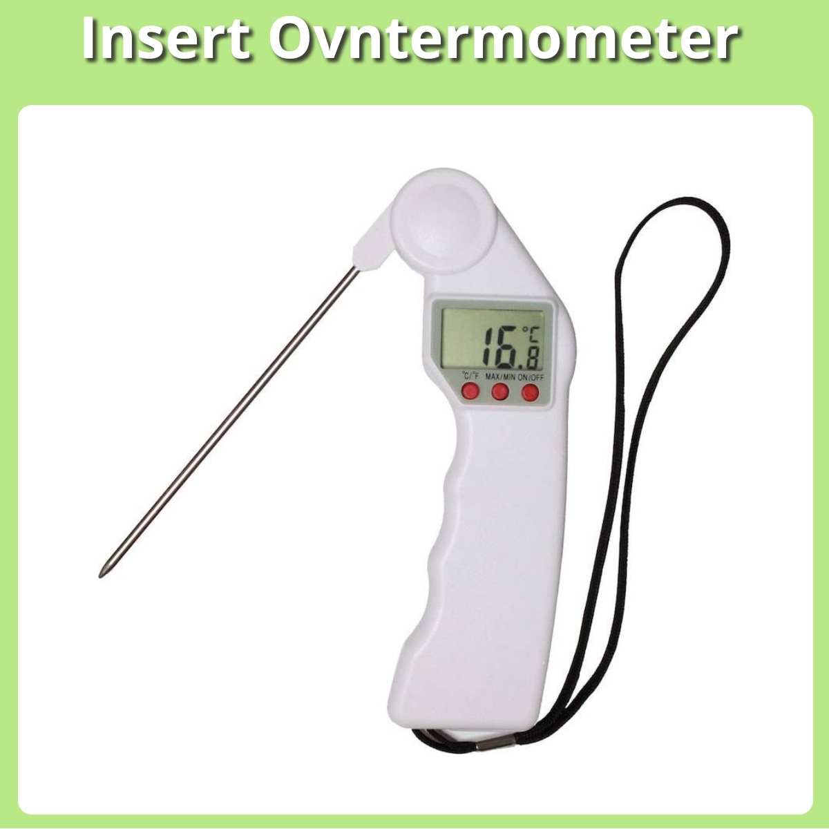 Anmeldelse af Insert Ovntermometer
