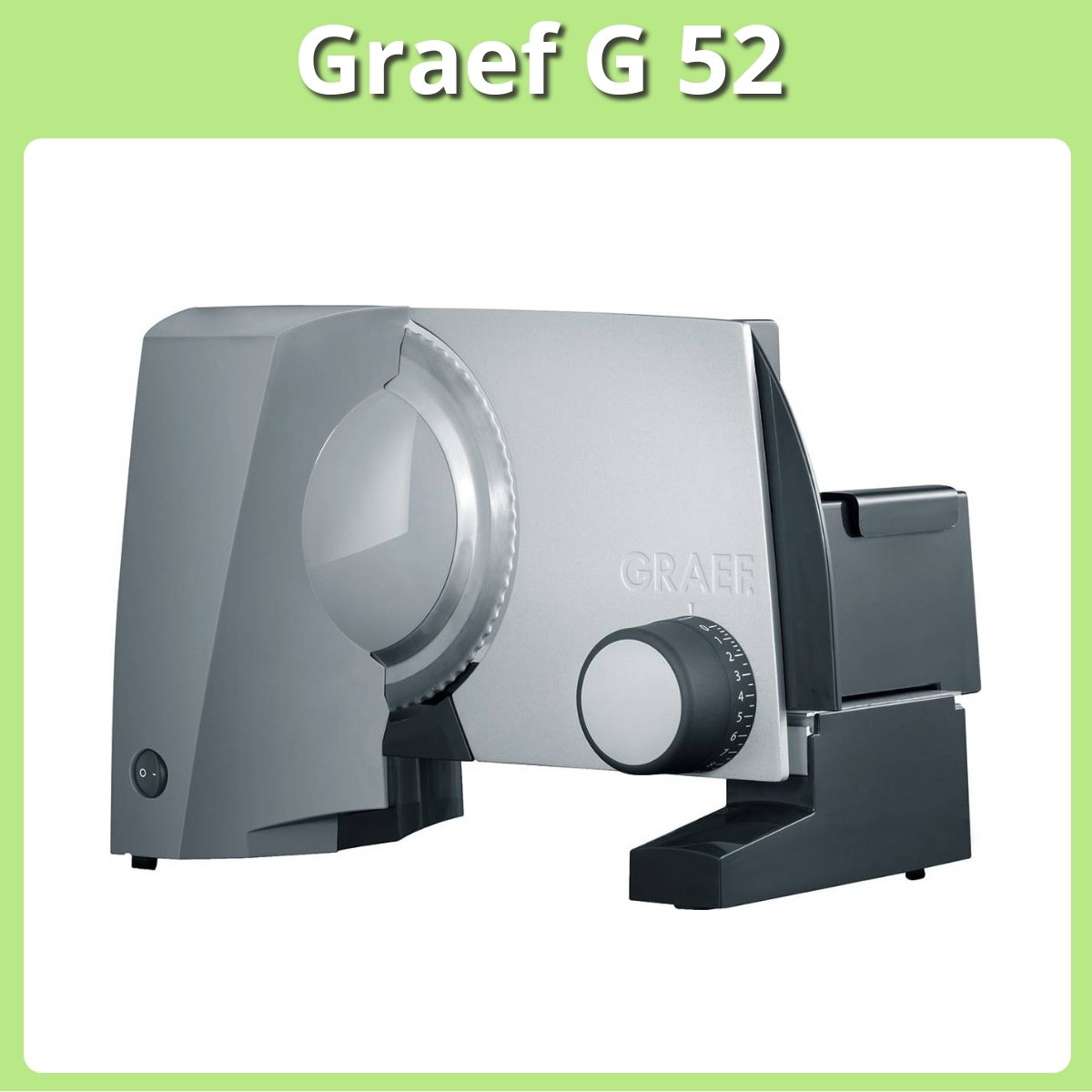 Anmeldelse af Graef G 52