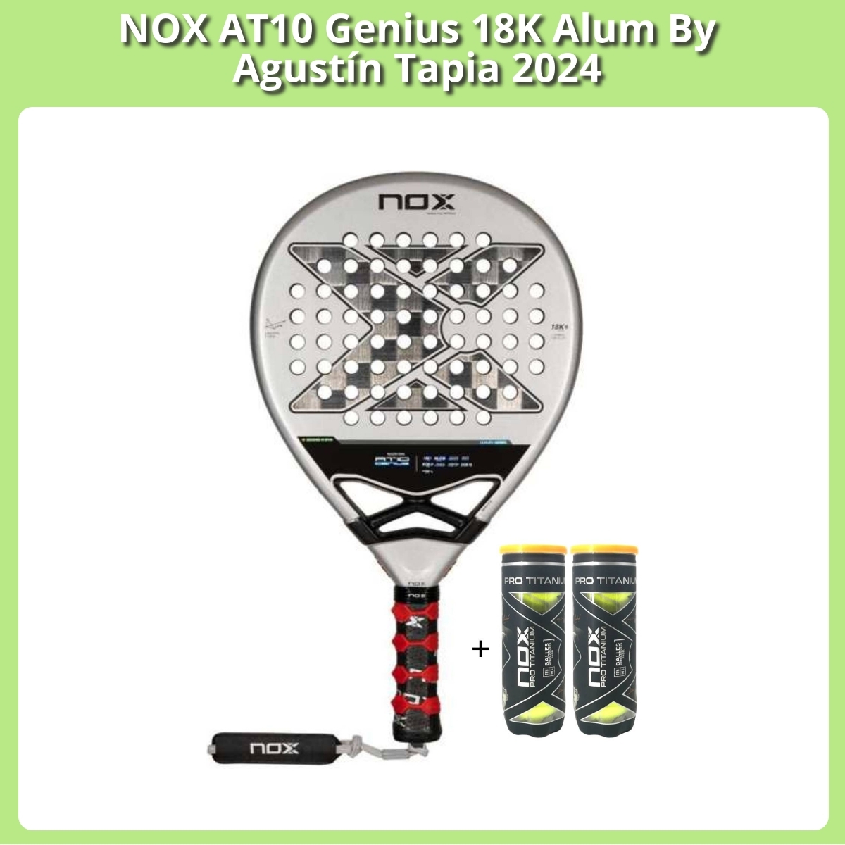 Anmeldelse af NOX AT10 Genius 18K Alum By Agustín Tapia 2024