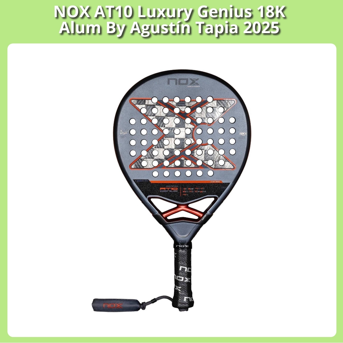 Anmeldelse af NOX AT10 Luxury Genius 18K Alum By Agustín Tapia 2025