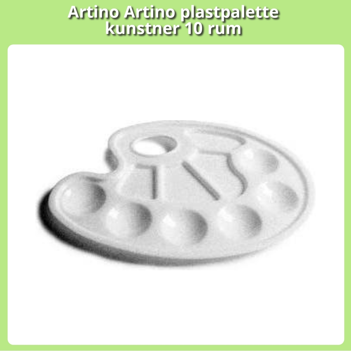 Anmeldelse af Artino Artino plastpalette kunstner 10 rum