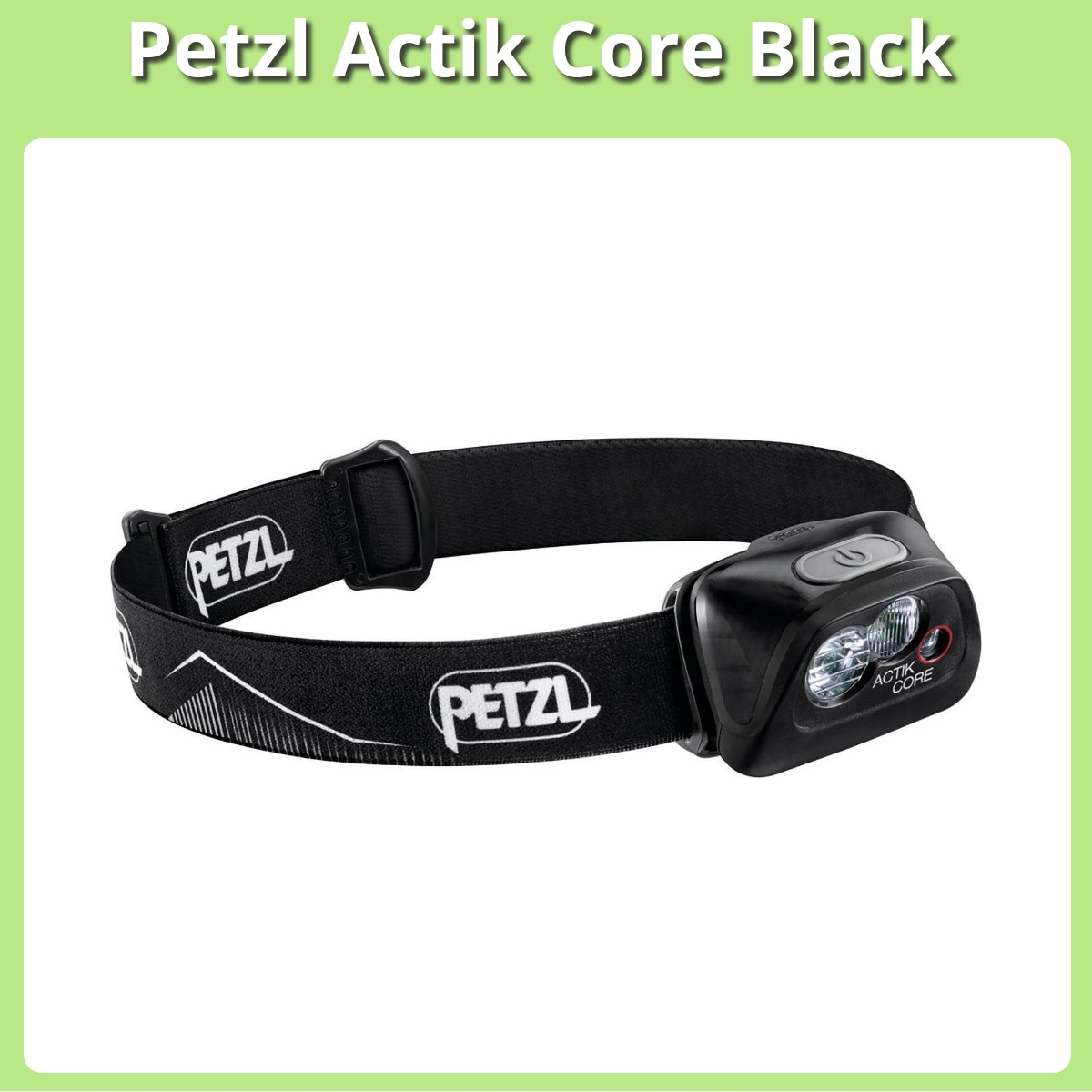 Anmeldelse af Petzl Actik Core Black