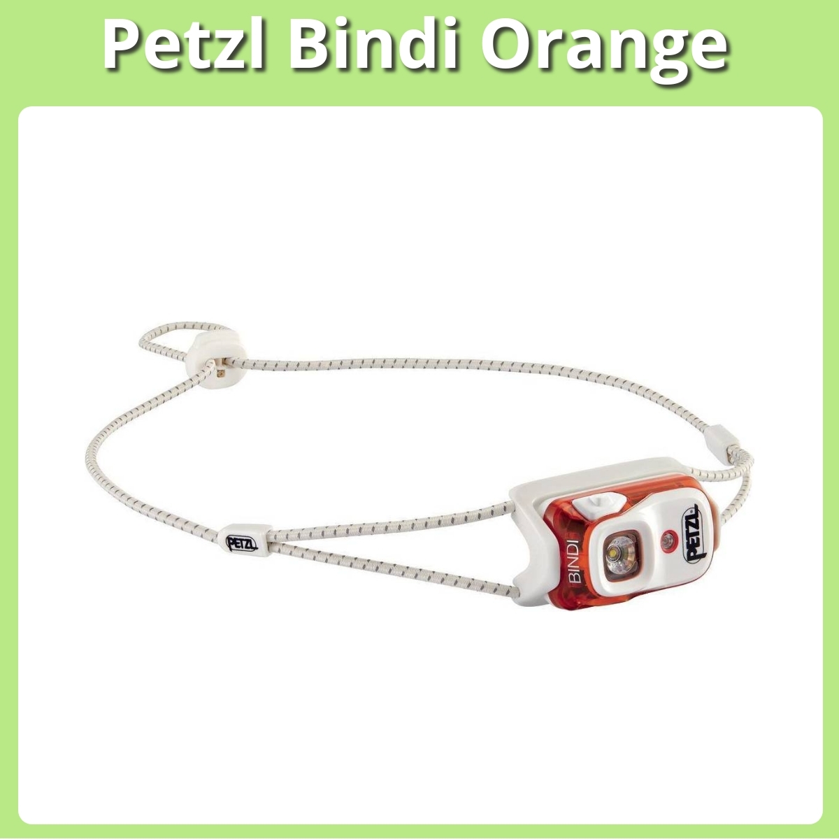 Anmeldelse af Petzl Bindi Orange