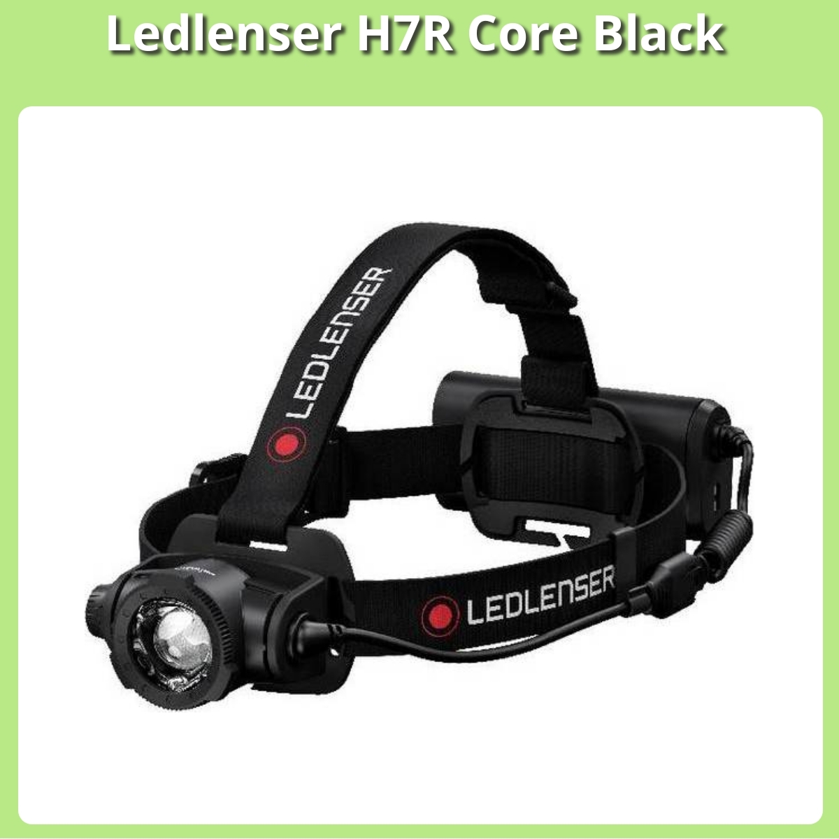 Anmeldelse af Ledlenser H7R Core Black