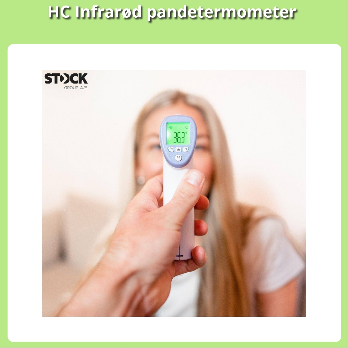 Anmeldelse af HC Infrarød pandetermometer