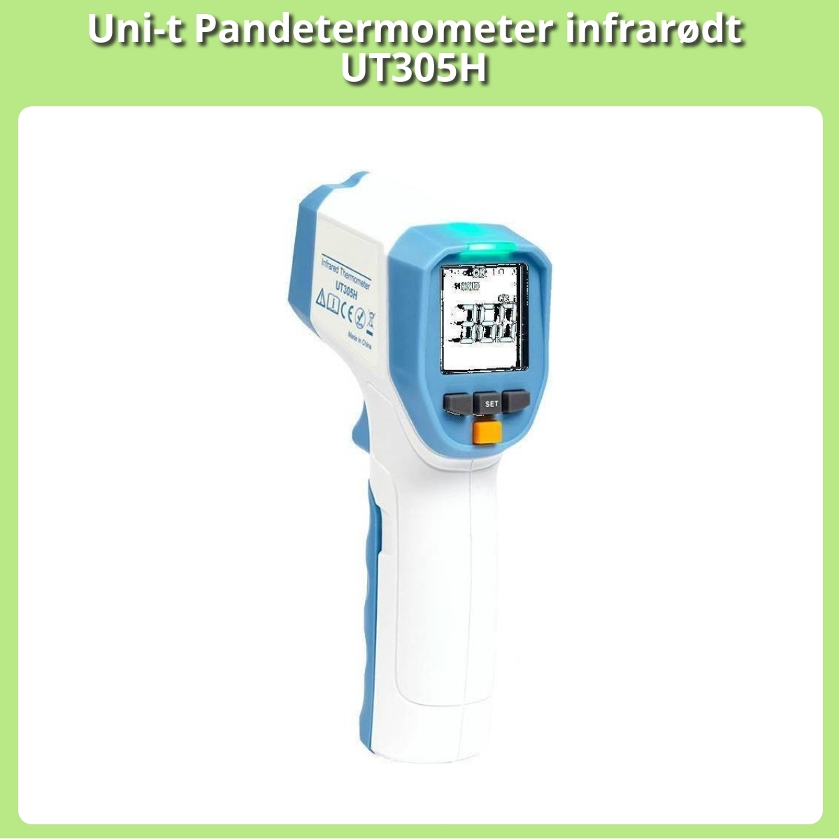 Anmeldelse af Uni-t Pandetermometer infrarødt UT305H