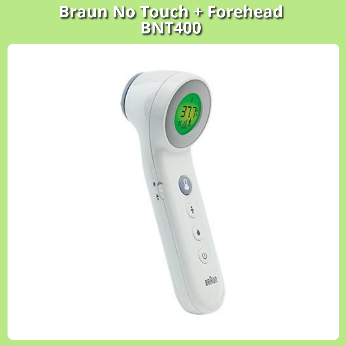 Anmeldelse af Braun No Touch + Forehead BNT400