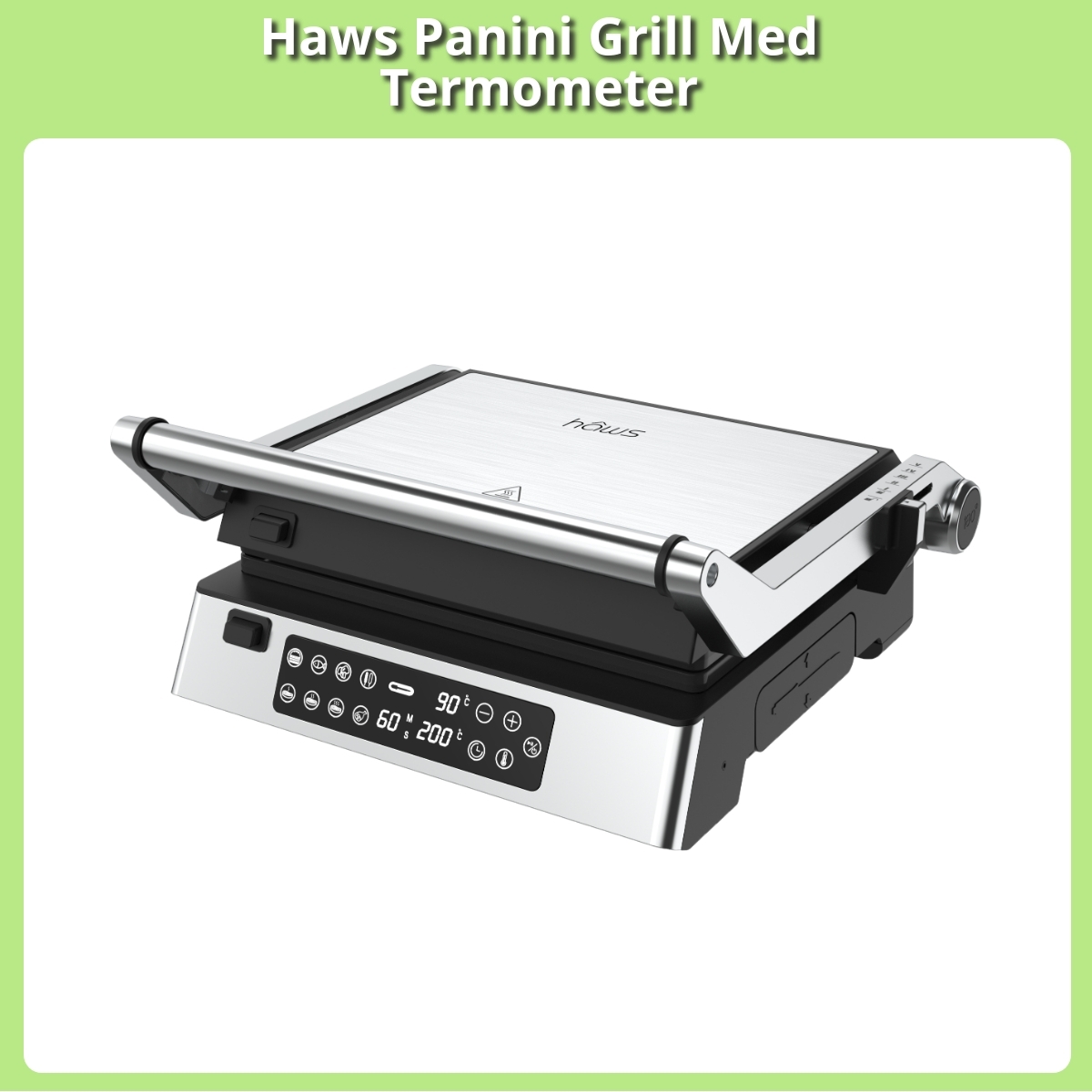 Anmeldelse af Haws Panini Grill Med Termometer