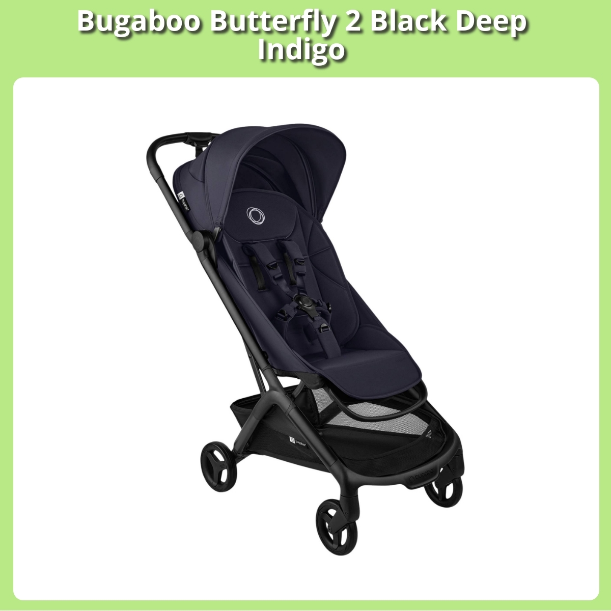 Anmeldelse af Bugaboo Butterfly 2 Black Deep Indigo