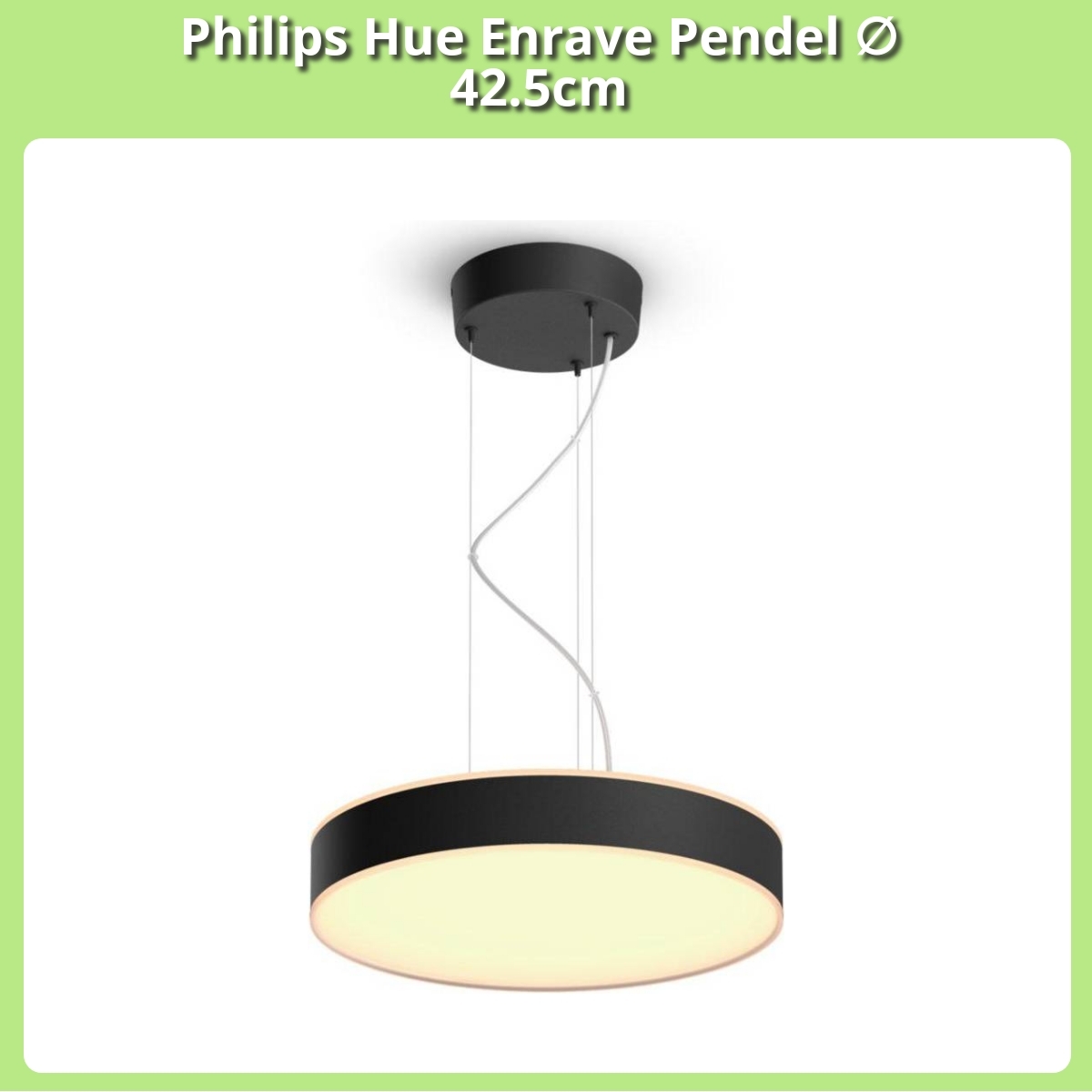 Anmeldelse af Philips Hue Enrave Pendel ∅ 42.5cm