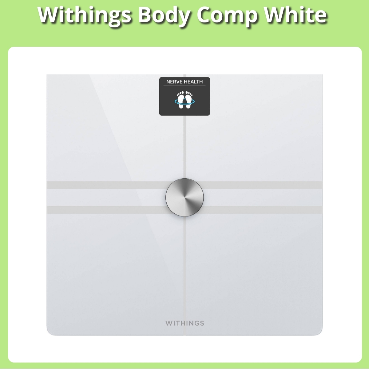 Anmeldelse af Withings Body Comp White
