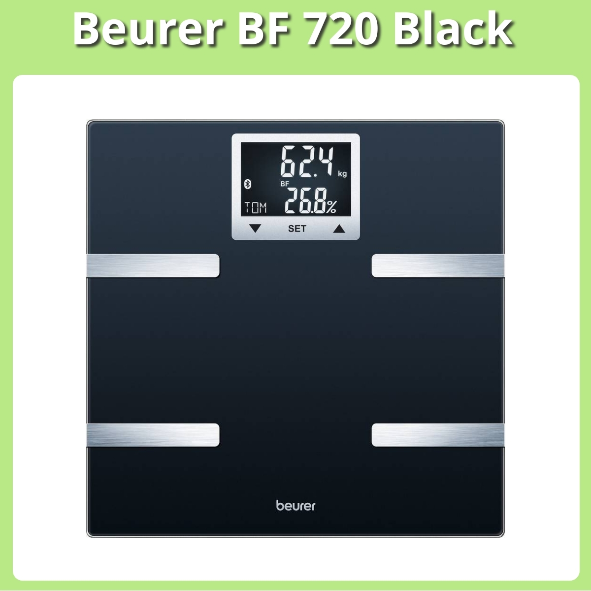 Anmeldelse af Beurer BF 720 Black