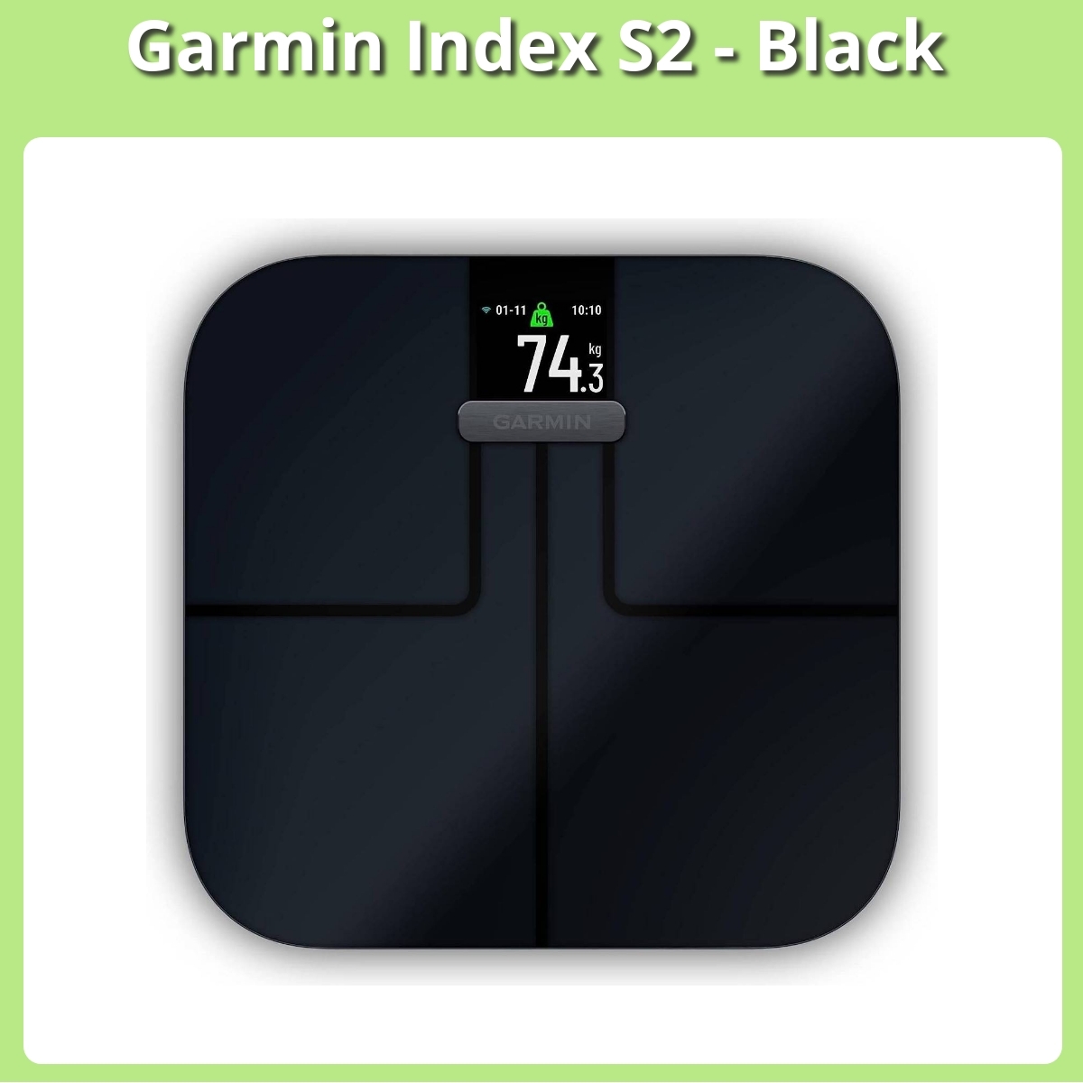 Anmeldelse af Garmin Index S2 - Black