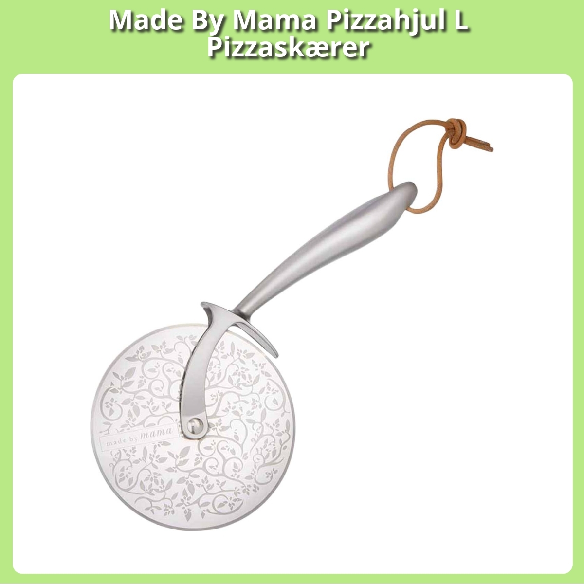 Anmeldelse af Made By Mama Pizzahjul L Pizzaskærer