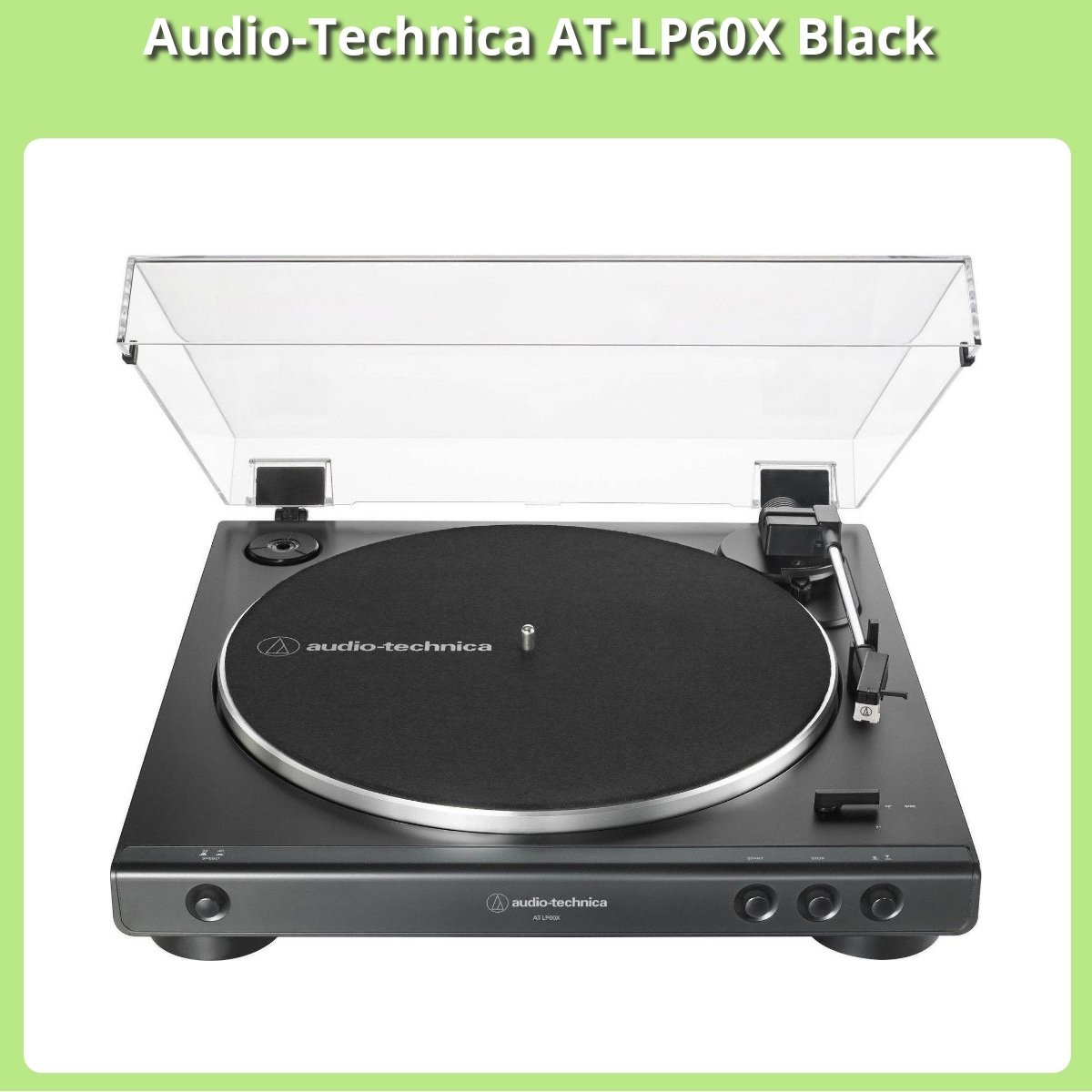 Anmeldelse af Audio-Technica AT-LP60X Black