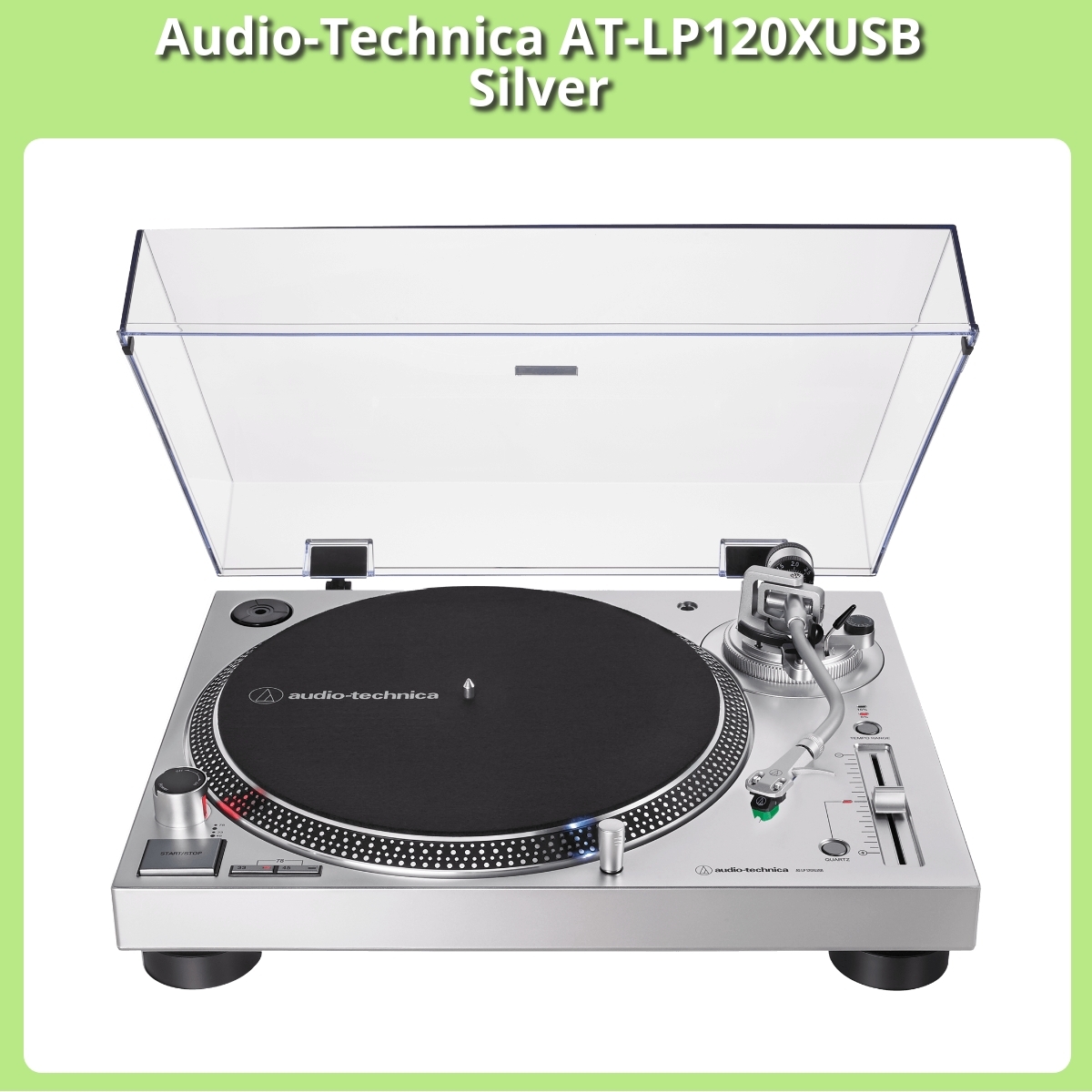 Anmeldelse af Audio-Technica AT-LP120XUSB Silver