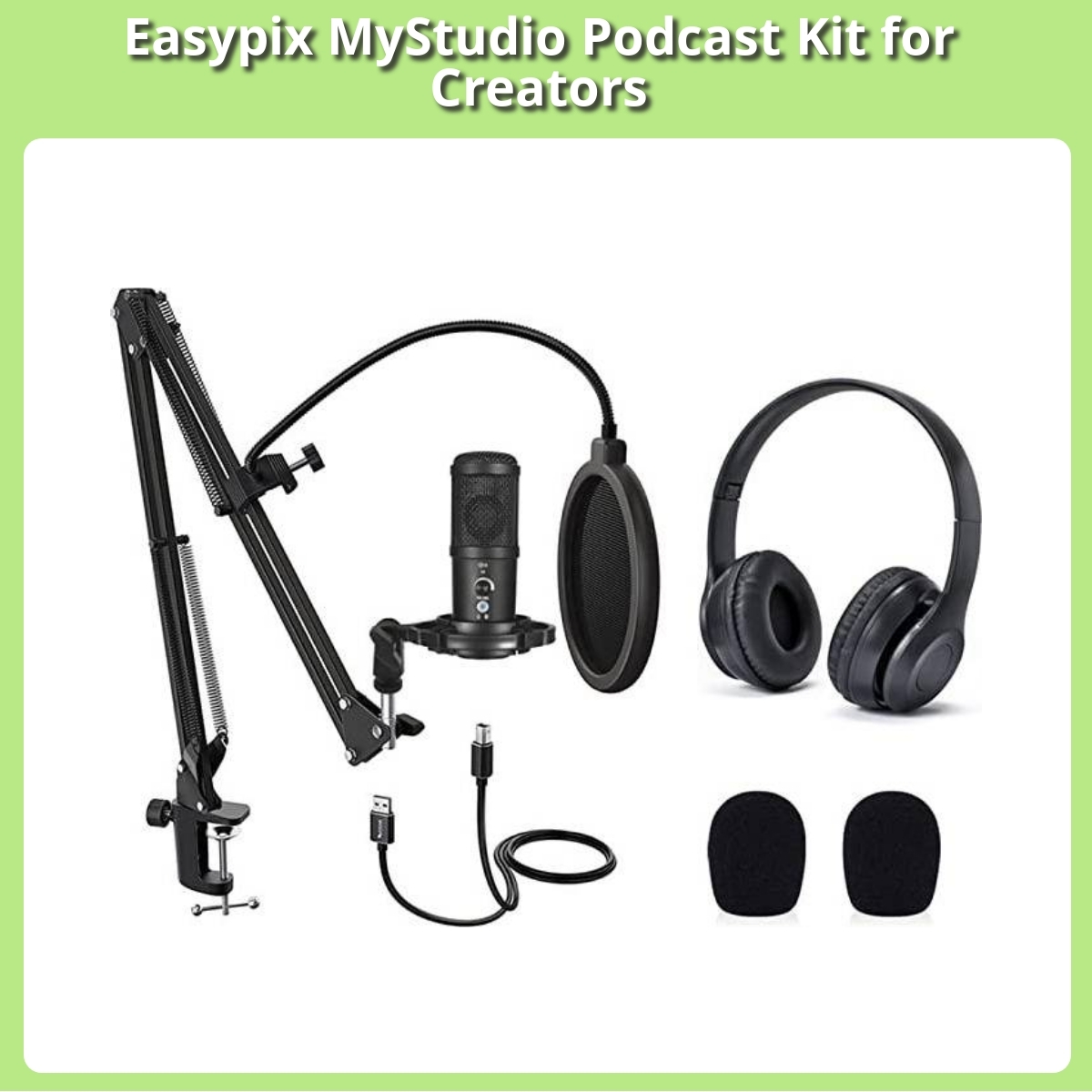 Anmeldelse af Easypix MyStudio Podcast Kit for Creators