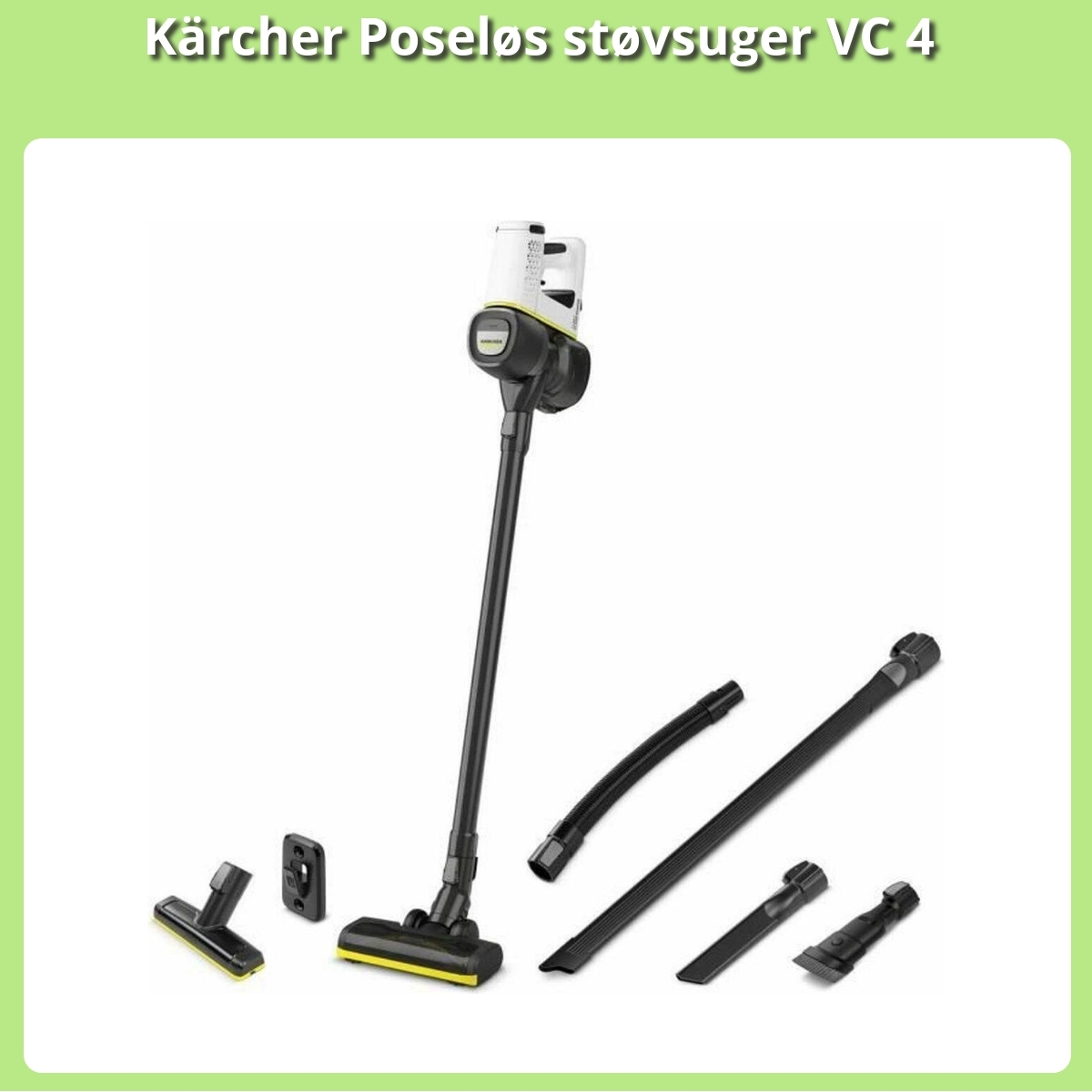 Anmeldelse af Kärcher Poseløs støvsuger VC 4