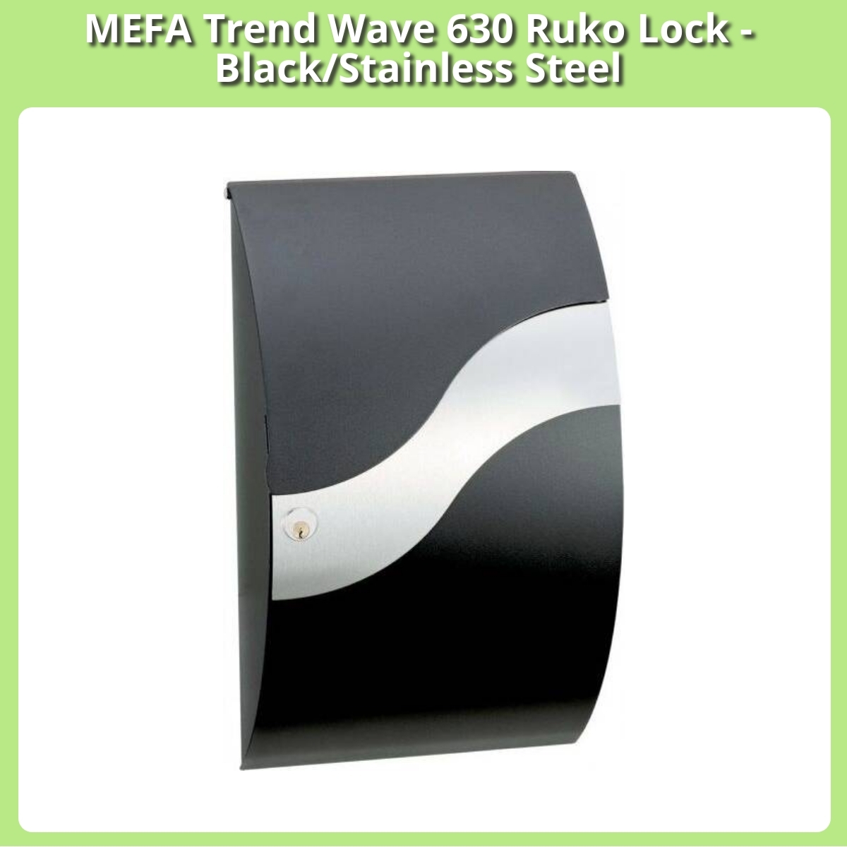Anmeldelse af MEFA Trend Wave 630 Ruko Lock - Black/Stainless Steel