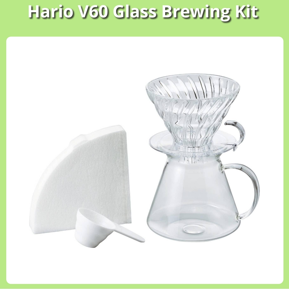 Anmeldelse af Hario V60 Glass Brewing Kit