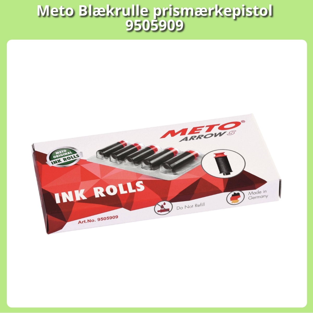 Anmeldelse af Meto Blækrulle prismærkepistol 9505909