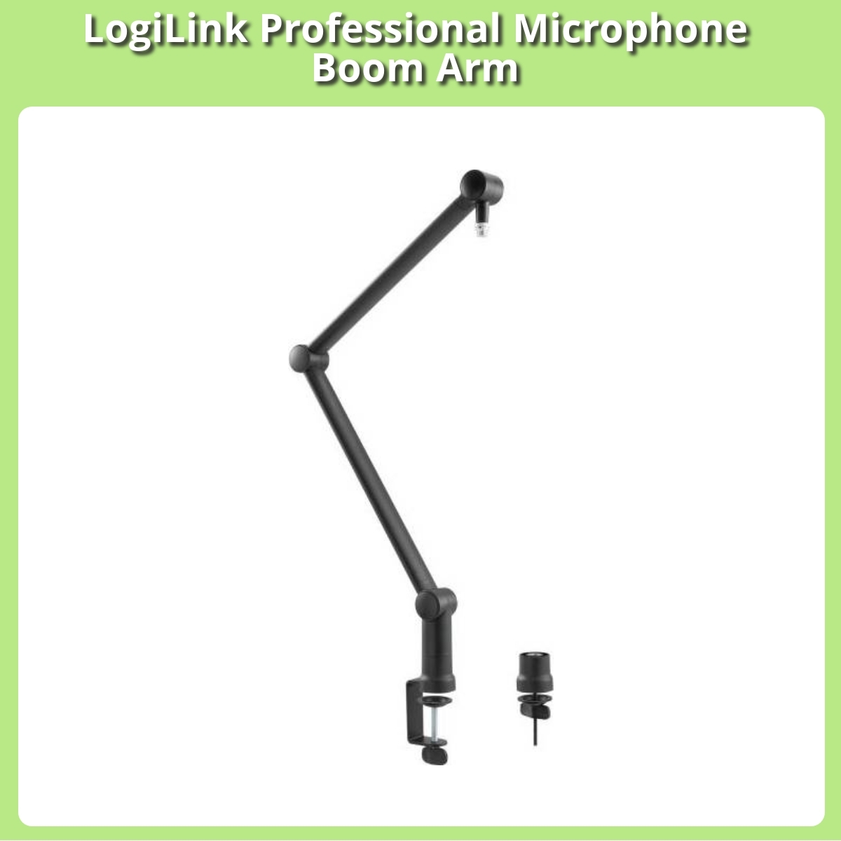 Anmeldelse af LogiLink Professional Microphone Boom Arm