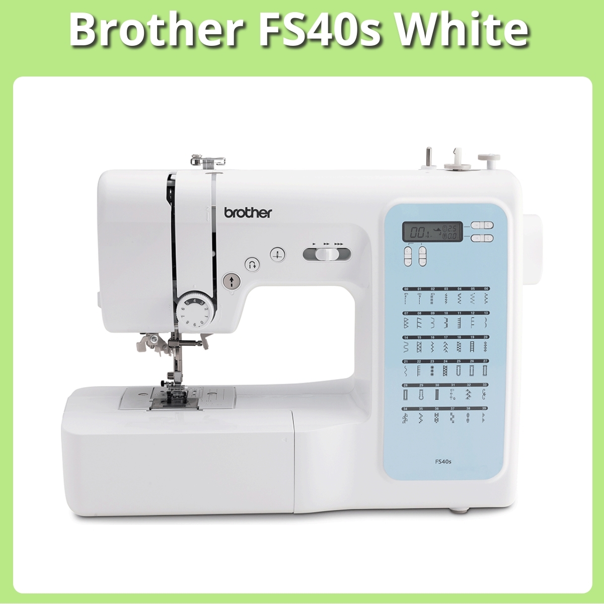 Anmeldelse af Brother FS40s White