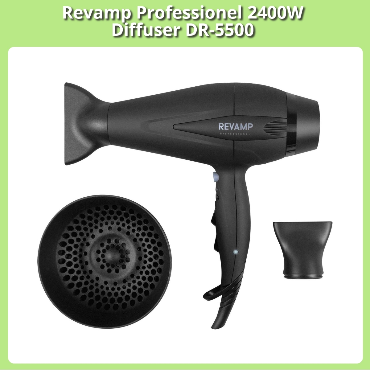 Anmeldelse af Revamp Professionel 2400W Diffuser DR-5500