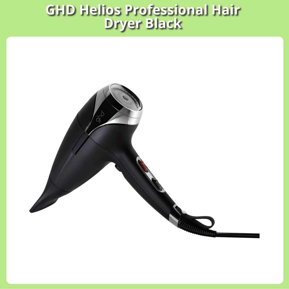 Anmeldelse af GHD Helios Professional Hair Dryer Black