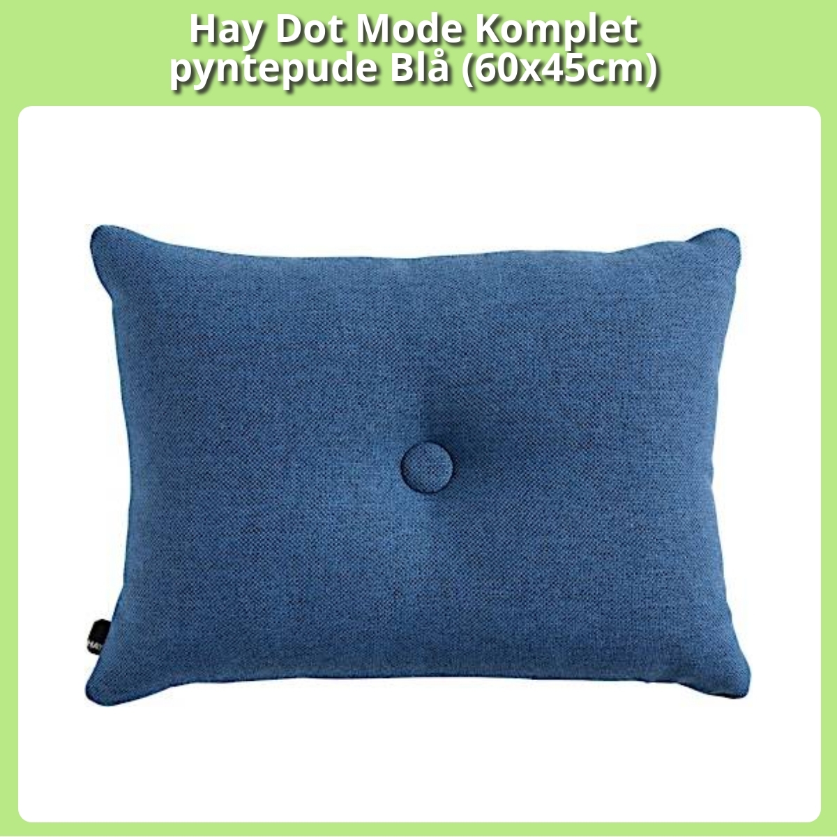 Anmeldelse af Hay Dot Mode Komplet pyntepude Blå (60x45cm)