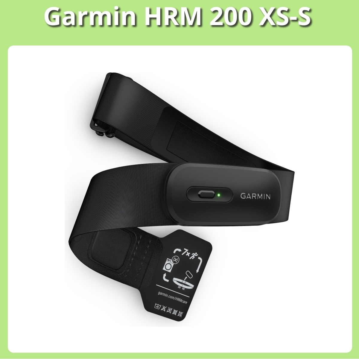 Anmeldelse af Garmin HRM 200 XS-S