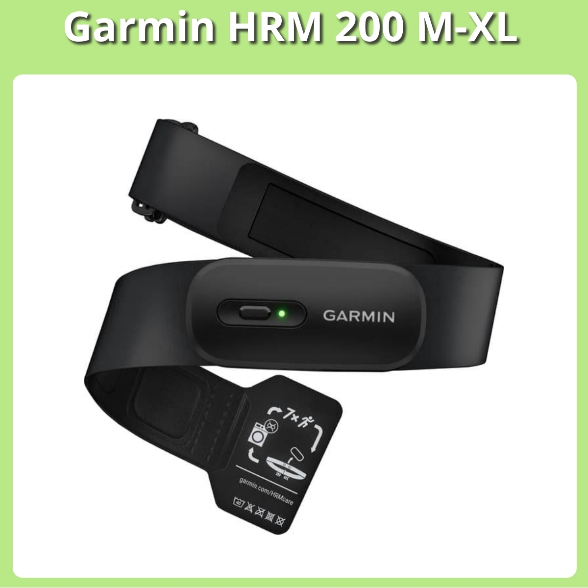 Anmeldelse af Garmin HRM 200 M-XL