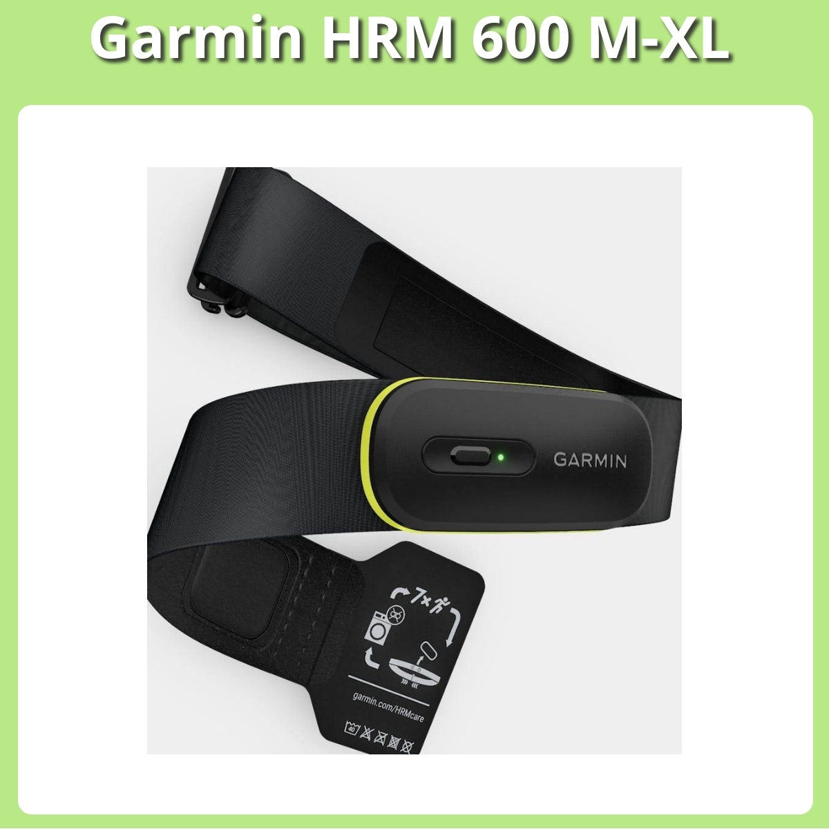 Anmeldelse af Garmin HRM 600 M-XL