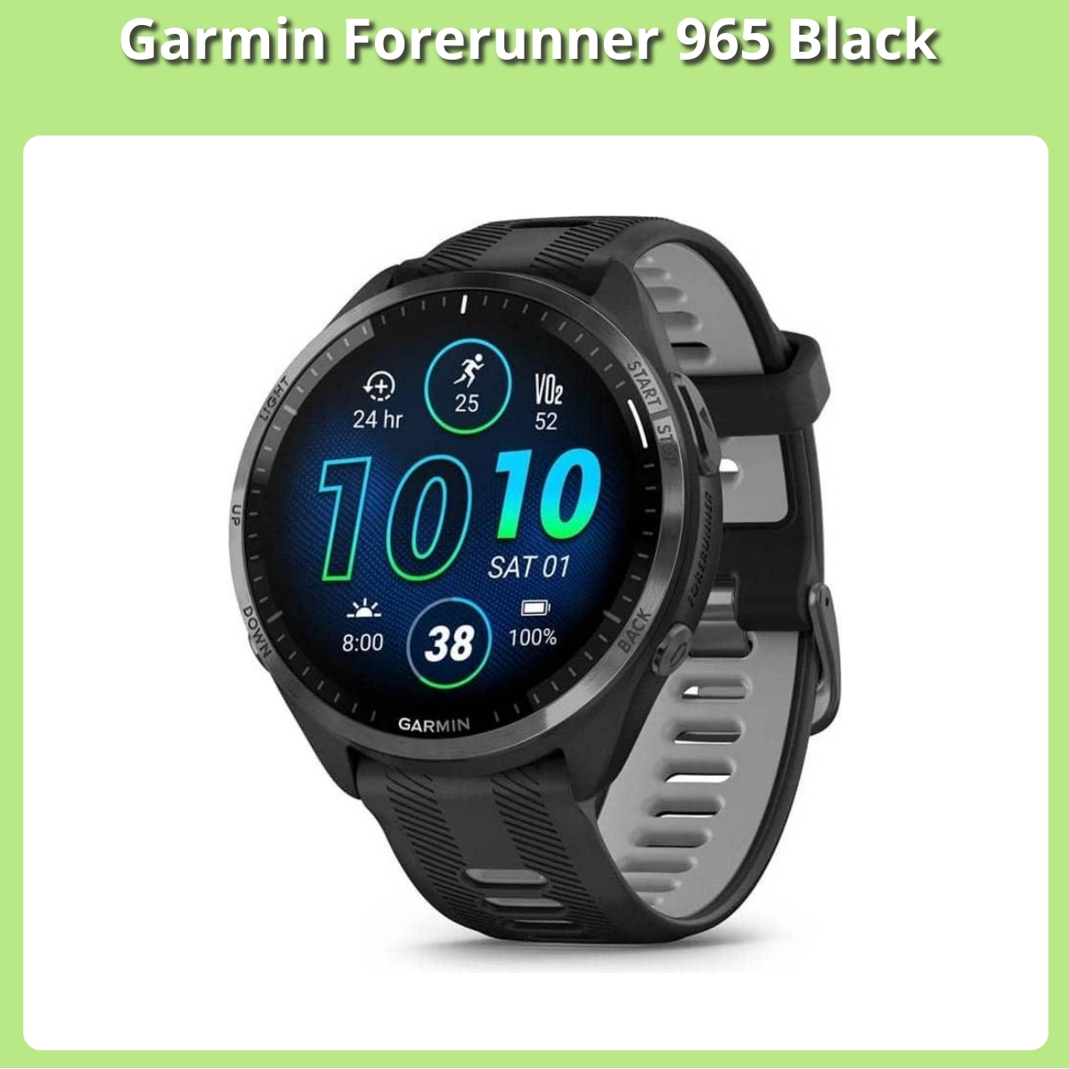 Anmeldelse af Garmin Forerunner 965 Black